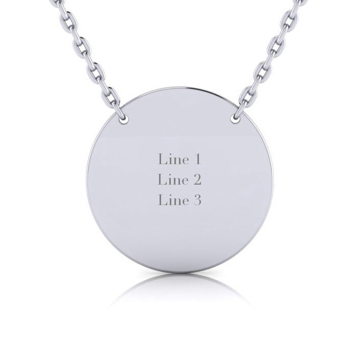 Silver discs for engraving hotsell